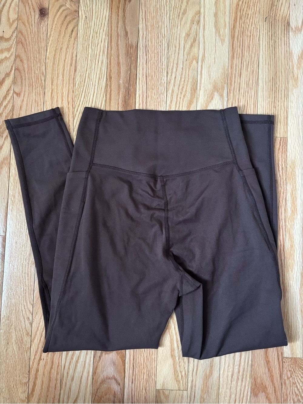 Avia High Rise Leggings Women’s Size S Brown Performance Yoga Gym Athletic Pants - Picture 9 of 10